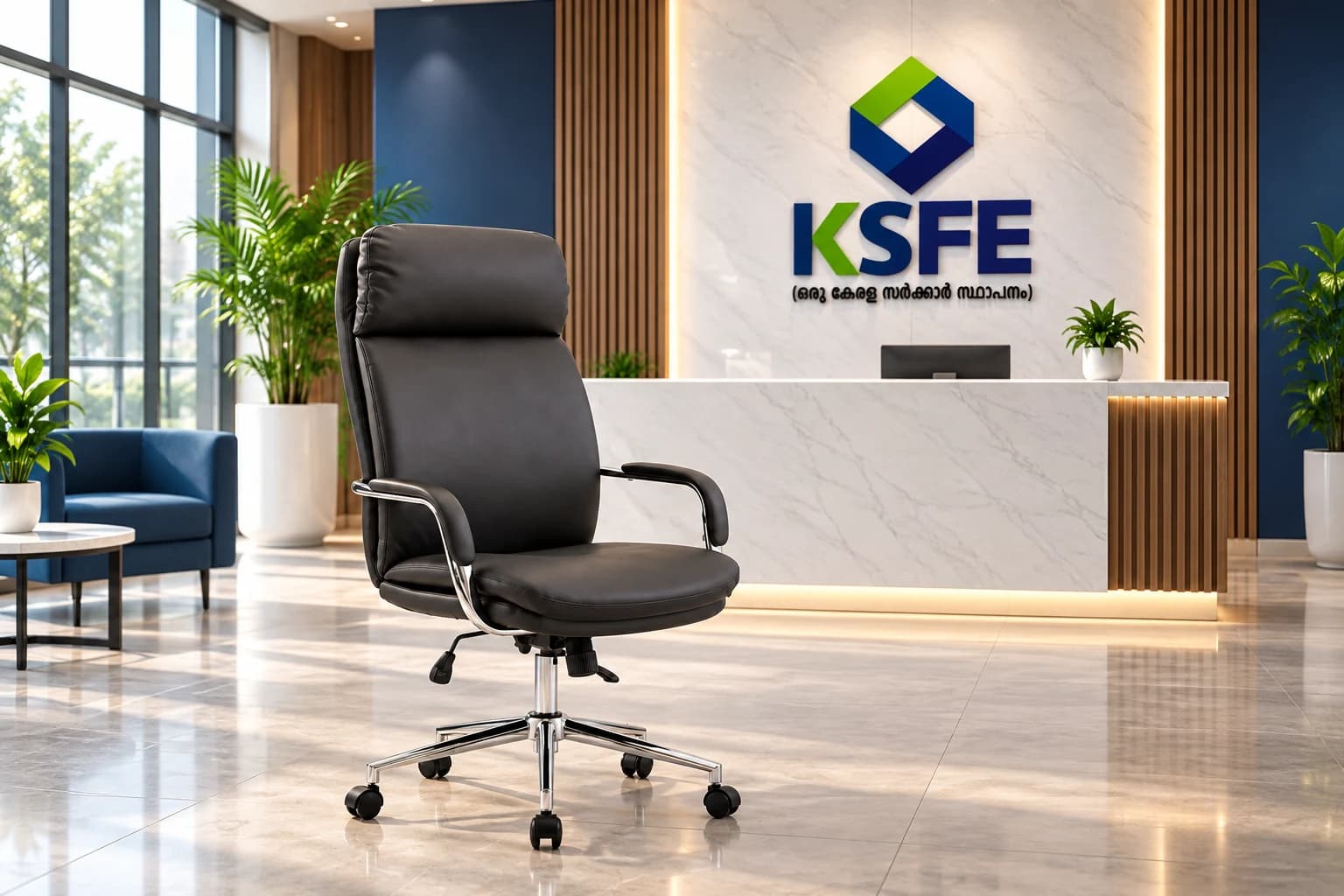Fordel executive chair in a KSFE reception concept